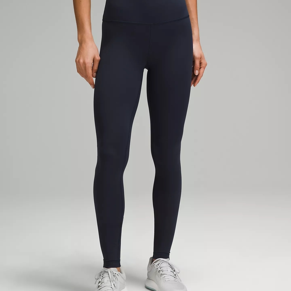 Lululemon True Navy Wunder Train Leggings